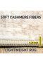 Area Rugs Washable Rug: Modern Abstract Living Room Rug Soft Anti-Skid Thin Carpet Indoor Floor Non-Shedding Carpets for Bedroom Dining Room Farmhouse Nursery Home Office Beige - 5