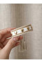 White and Gold Heart Embellished Woven Bracelet - 4