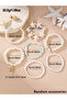 Pack of 7 - Pearls and Starfish Beaded Bracelets - 4