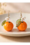 Girls Orange Blossom Drop Earrings - 4