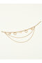 Heart and Butterfly Detail Layered Anklet - 2