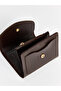 Özmarka New Season Brown Leather Look Women's Wallet - 5