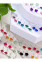 Set of 30 - Geometric Stud Earrings - 4