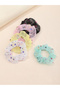 Set of 5 - Star Print Hair Scrunchies
