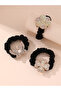 Set of 3 - Embellished Hair Ties - 3
