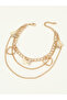 Heart and Butterfly Detail Layered Anklet - 4