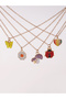 Set of 5 - Heart and Butterfly Pendant Necklace - 2