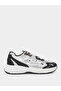 Men White Mesh Athletic Sneakers