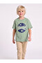 Boys Oversized Graphic T-Shirt - 4