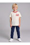 Boys Regular City T-Shirt with Contrast Tipped Rib