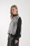 Women's Lace Vest with Tie Detail - 4