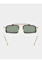 Double Bridge Rectangle Sunglasses - 4