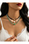 Set of 3 - Glass Beaded Necklace