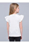 Girls Regular Frill Sleeve Graphic T-Shirt - 3