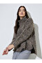 Multi-Color Turtle Neck Side Slit Jumper - 3
