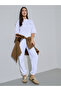 White Slogan Print Oversized T-Shirt - 2