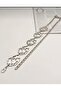 Silver Chain Belt Dress Belt Shirt Belt Coat Belt - 3
