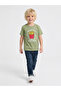 Boys Regular Fit Graphic T-Shirt - 4