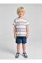 Boys Contrast Stripe T-Shirt - 4