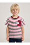 Boys Stripe with Patch Pocket T-Shirt