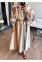 Viora Dress Brown - 3