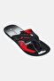 Men Way Logo Thong Slip On Slippers, Black