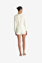 Women's Porcelain Cream Halsey Twill Tailord Crpd Jacket - 5