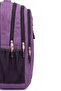 Ergonomic 4-Compartment, Multi-Compartment School and Daily Backpack for Teenagers with Laptop Compartment, Purple, for Middle School and High School. - 7