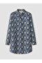 Patterned Women's Shirt Tunic - 5