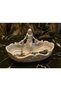 Marble Patterned Decorative Jewelry and Accessories Holder – Stylish Desktop Organizer with Female Figure - 2