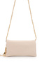 Covered Mini Women's Crossbody Bag with Star Charm Accessory, Mercury Cream - 5