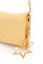 Covered Mini Women's Crossbody Bag with Star Charm Accessory, Mercury Yellow - 4