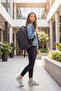 4-Compartment Ergonomic, Multi-Compartment School and Daily Youth Anthracite Backpack with Laptop Compartment for Middle School Students - 5