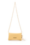 Covered Mini Women's Crossbody Bag with Star Charm Accessory, Mercury Yellow