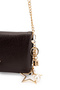 Covered Mini Women's Crossbody Bag with Star Charm Accessory, Mercury Brown - 3
