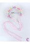 Tulle Floral Ivy Pearl Girls' Princess Crown - Birthday Wedding Engagement Graduation Hairband Hairclip - 5