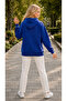Women's Three Red Poppy Printed Hooded Casual Basic Sweatshirt with Kangaroo Pocket - 2