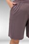 67806 Plus Size Shorts -T-Shirt Combed Cotton Pajama Set - Mink - 4