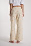 Women's Floral Detail Long Pajama Set - 8