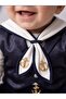 Baby Boy Navy Blue Sailor Suit 6-Piece Costume Baby Gift (Boxed) - 3