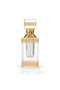 Luxury Square Glass Essential Oil Bottle with Gold Collar and Inner Dropper, Clear Refillable Perfume Container with Gold Pattern, Cosmetic Vials for Skincare Serum, Elegant Aromatherapy Storage. - 8