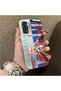 Xiaomi Redmi Note 11/Note 11S Compatible Hard Acrylic Back Silicone Edge Lens Protection Haaland Case - 3