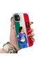 iPhone 12/12 Pro Compatible Hard Acrylic Back Silicone Edge Lens Protection Star Football Player Case