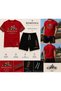 Carpatia Men's Summer T-Shirt & Shorts Set Romanian Heritage Collection