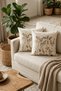 La Notte Lora Multi-Colored Digital Printed 2-Piece Decorative Throw Pillow Cover 43X43 cm - 6