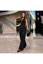 Women's Strappy Button-Front Blouse and Pants Linen Two-Piece Set - 3