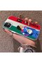 iPhone 12 Mini Compatible Hard Acrylic Back Silicone Edge Lens Protection Star Football Player Case - 3