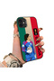 iPhone 12 Mini Compatible Hard Acrylic Back Silicone Edge Lens Protection Star Football Player Case