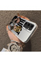 Samsung Galaxy S24 Fe Compatible Hard Acrylic Back Silicone Edge Lens Protection Star Football Player Case - 4