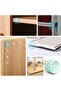 10x3mm-100pcs 300/100Pcs Self Adhesive Door Stopper Damper Buffer Cabinet Bumpers Silicone Furnitur - 4